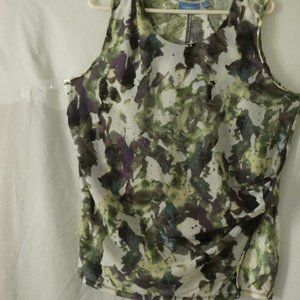 NEW w/o tags, Vera Wang Blouse (Multi-colored, 14)